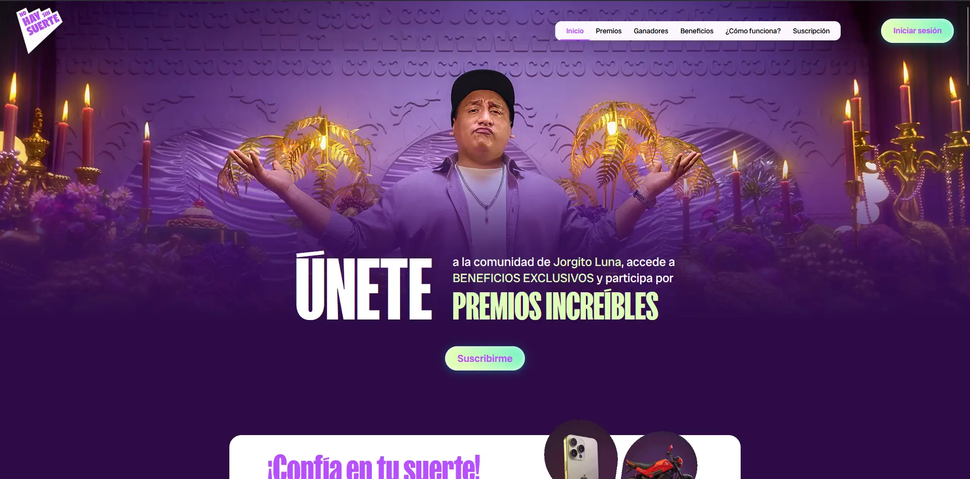 No Hay Sin Suerte